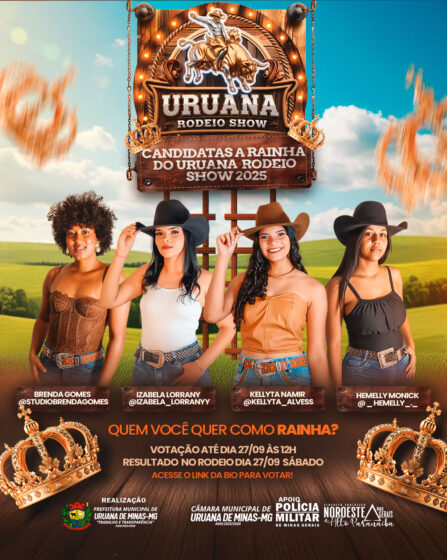 Uruana rodeio show terá eleição da rainha